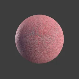 Red painted asphalt 7